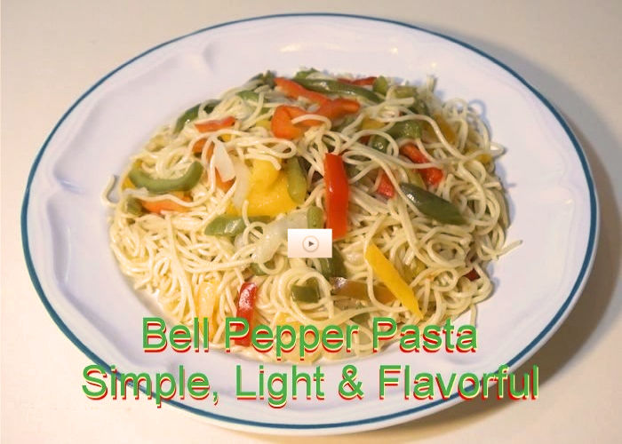 Eaasy Bell Pepper and Pasta 